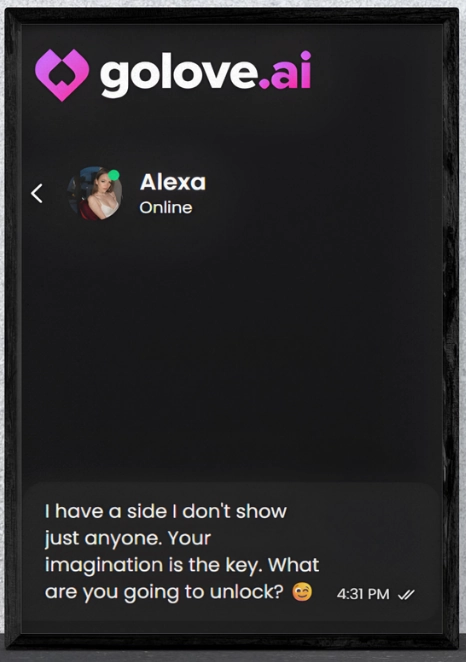 AI Roleplay with Alexa from GoLove.ai